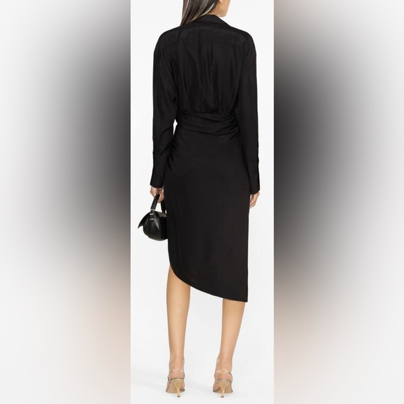 GAUGE81 gathered-front shirt dress Size Medium - Picture 4 of 17